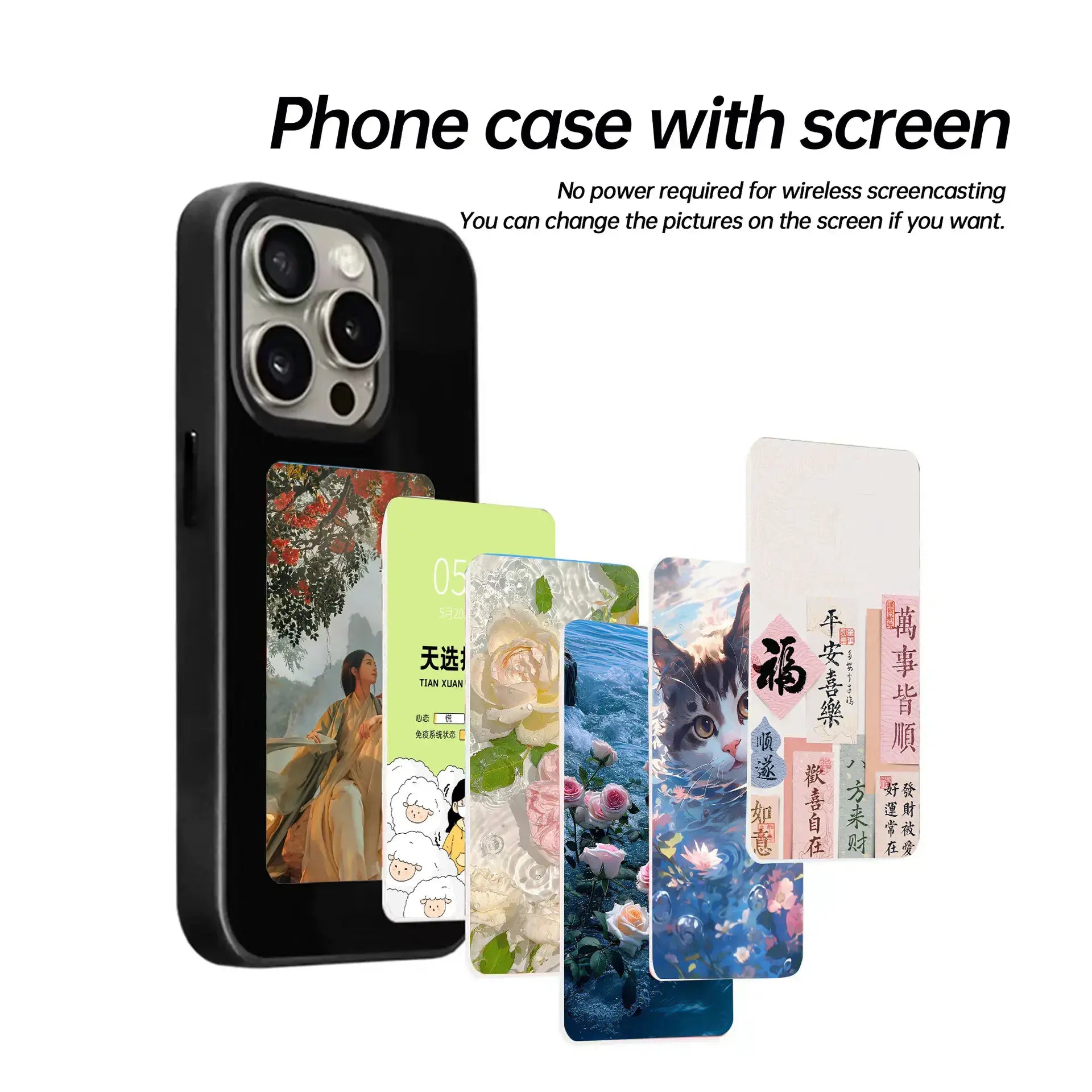 iPhone Smart Case - changeable background photo - Legend Shopping